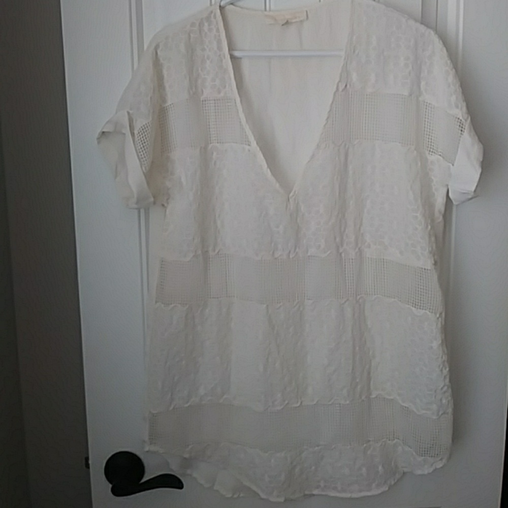 Francesca's cream boho dress S